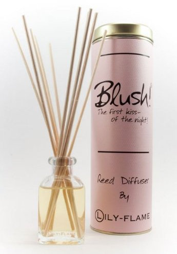 Lily Flame Scented Reed Diffuser - Blush