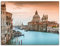 ARTLAND Wanddeko Leinwand Bilder Wandbild Italien Venedig Canal Grande Gondeln Barock Kirche Santa Maria Q7SF