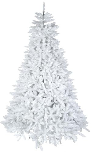 Weihnachtsbaum Calgary Farbe: Weiß, Größe: 250 cm H x 165 cm Ø