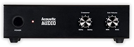 Acoustic Audio WS1005 - Amplificador pasivo para subwoofer (200 W)