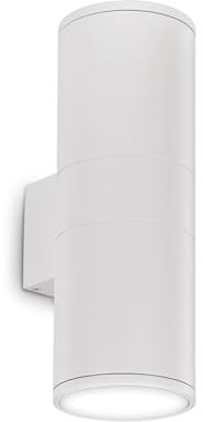 ideal lux wandleuchte outdoor gun AP2 big weiss