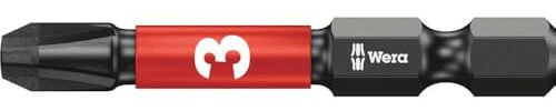 Wera 851/1 PH Impaktor Phillips Screwdriver Bits PH3 50mm Pack of 5