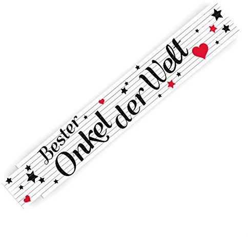 Wandkings Zollstock mit Schriftzug, Bester Onkel der Welt