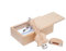 Chiavetta USB in legno di acero a forma di chitarra in scatola di legno Maple Wood 3.0/32GB