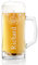 Bierglas mit Gravur - Bierkrug 0,5l personalisiert als Biergeschenk - Geburtstagsgeschenk für Männer - Geschenkidee mit Name Bier - Männer Geschenke - Motiv Daumen Hoch