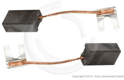 2x Kohlebürsten Kohlestifte Kohlen für AEG 6,3x10x16 mm wp1900,wsa1200