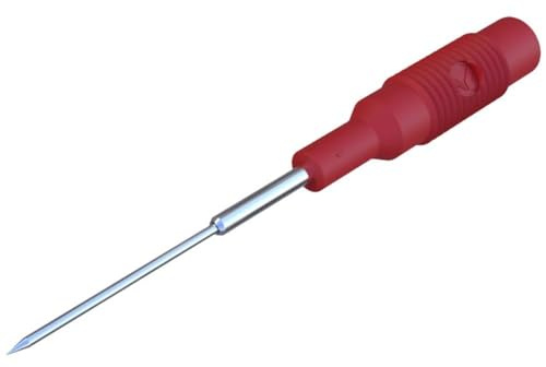 SKS GERMANY Hirschmann 973601101 MZS 1-PRUEF Pruefspitze Steckanschluss 4mm CAT I Rot 1St