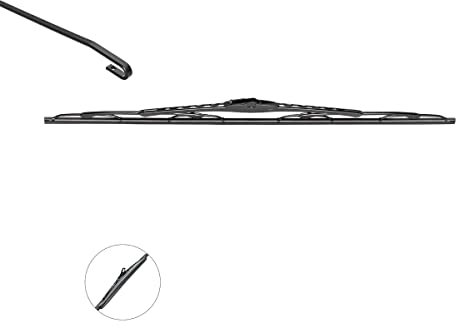 VALEO Silencio Escobilla - VM105 - Escobilla de Limpiaparabrisas Convencional Original Óptima con Spoiler - 600mm - Delantera - 1 Escobilla - 574155