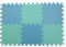 KnitPro Knit pro Spannmatten, Kunststoff, Sortiert, 30x30 cm