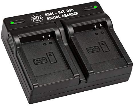 BM DMW-BCM13, DMW-BCM13E, DMW-BCM13PP Dual Battery Charger for Panasonic Lumix DMC-FT5A, DMC-LZ40, DMC-TS5, TS6, TZ37, TZ40, TZ41, TZ55, TZ60, ZS27, DMC-ZS30, DMC-ZS35, DMC-ZS40, DMC-ZS45, DMC-ZS50