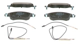 BOSCH Bremsbelagsatz, Scheibenbremse 0986424598 | Kompatibel mit: CITROËN C5 I, C5 II