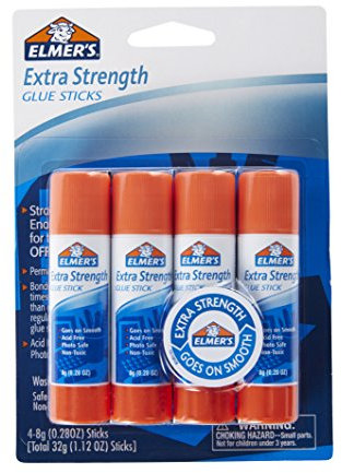 Elmer' s extra Strength Office Glue Sticks 8,3 ml 4-Pack White