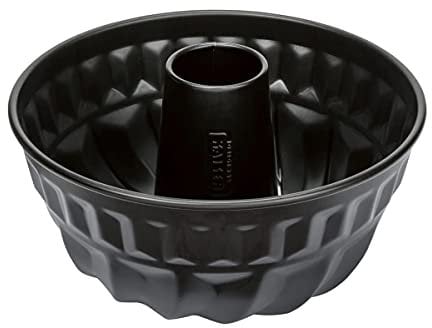 KAISER Bundform Ø 22 cm Inspiration Gugelhupfform sehr gute Antihaftbeschichtung gleichmäßige Bräunung durch optimale Wärmeleitung mit Rezeptheft