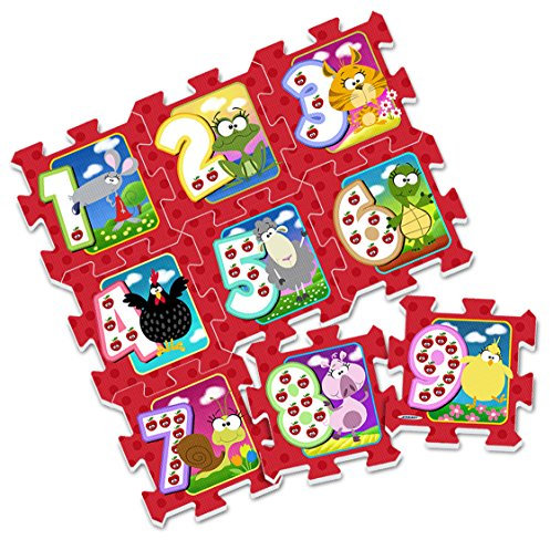 Vedes Puzzlematten Zahlen 9tlg. PE-Schaum 730 05 795