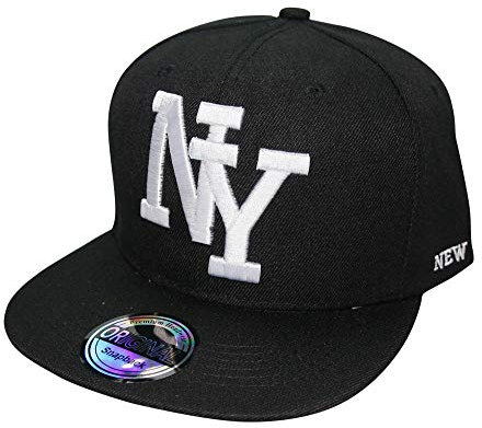Premium Headwear Neues Modell New York Snapback Cap (NY schwarz)