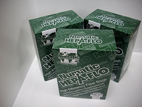Original Numatic NVM-1CH Henry Hoover Cleaner Bags Hepa-Flo (3)