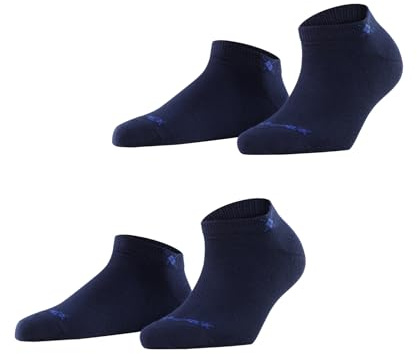 Burlington Everyday 2-Pack Sneakersocken | aus weicher gekämmter Baumwolle