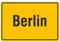 easydruck24de 1 Sticker Motiv Ortseingangsschild Berlin I kfz230 I 15 x 10 cm I Fahrzeug-Aufkleber Auto-Aufkleber Laptop Tür wetterfest