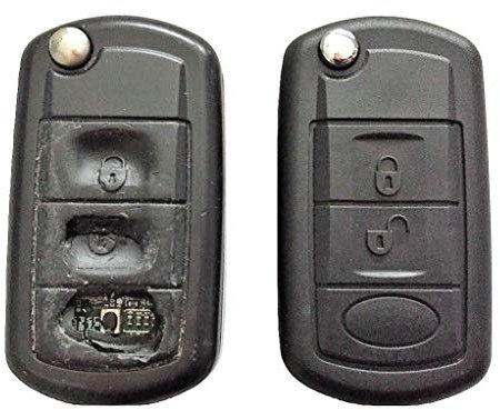 Repair Service Voucher - for Land Rover Discovery 3, Range Rover Sport 3 button remote flip key fob Repair Shell replcement
