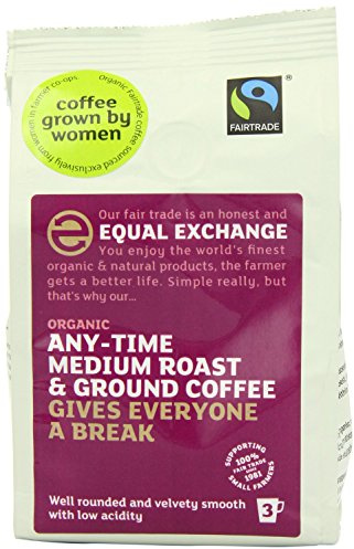 (2 Pack) - Equal Exchange - Org F/T Med Ground Coffee | 227g | 2 PACK BUNDLE