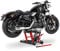 Motorrad Hebebühne Scherenheber Hydraulik-Lift ConStands L schwarz-rot