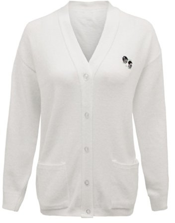 Ladies/Woman's Lawn Bowling, Bowlswear, Bowls, Pocket Cardigan, Comfortable, and Looks Great 2 Front Pockets Ribbed Hem and Cuffs. (XXL) White
