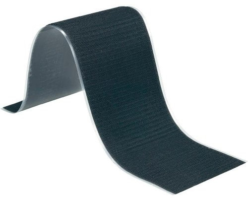 FASTECH Selbstklebendes Klettband 5 m Hook HM PS-A69 50 mm, schwarz, T0105099990305