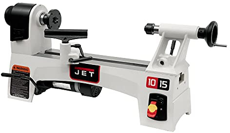 JET 10 x 15 Variable-Speed Woodworking Lathe, 1/2 HP, 115V 1Ph (Model JWL-1015VS)
