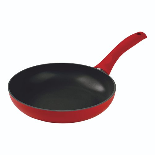 KUHN RIKON 31529 Colori Cucina Induction Bratpfanne, 28 cm, rot