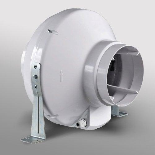 In Line Duct Fan Mounted Extractor Fan Hydroponics Grow Room 4 5 6 8 10 & 12 - 2 YEAR WARRANTY (8 / 200mm dia - 780m3/hour)