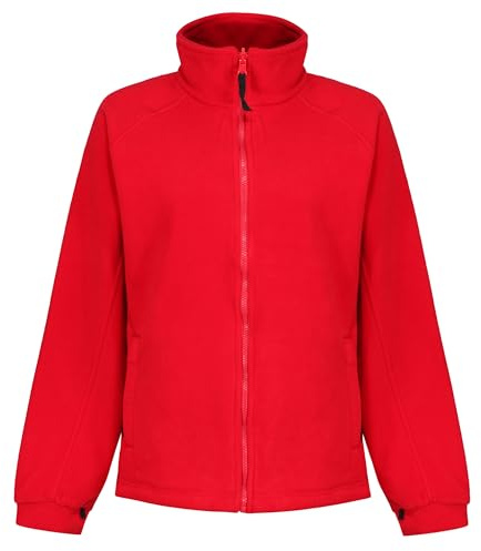 Regatta TRF541 42D22L Women's Thor III Interactive Fleece Jacket, Classic Red, Size 22