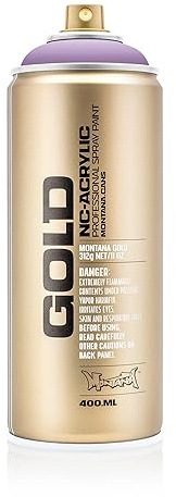 Montana Cans 284625 Spray Can 400 ml Gold GLD400 4210, Viola