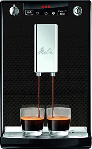 Melitta Caffeo Solo 'Inmould' Independiente Semi-automática Máquina espresso 1.2L Negro - Cafetera (Independiente, Máquina espresso, 1,2 L, Molinillo integrado, 1400 W, Negro)
