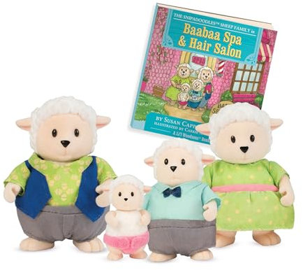 Li'l Woodzeez - Figurines animales - Mouton en peluche - Figurines de collection - 3 ans et +