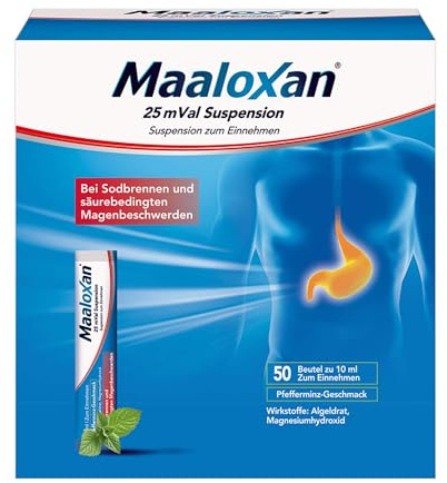 Maaloxan MAALOXAN 25 mVal Suspension - 50X10 ml Suspension 01427373