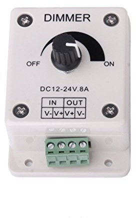 DC 12V-14V 8A LED Bulb Dimmer Switch Brightness Controller