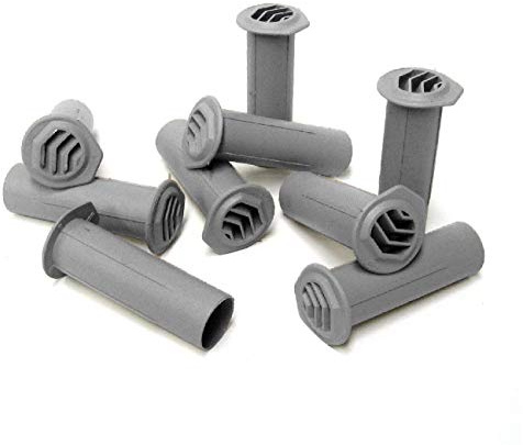 25 x Grey Drill Weep Vents Round Vent Cavity, Rendered Walls, Retaining Wall