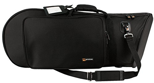 Protec Bell Forward Euphonium Gig Bag, Gold Series, Model C243 Black