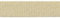 Prym 905820 Schrägband Lurex, gold, PES 37% LU 23% PA, 20 mm Falzung: 40/20 mm | 3,5 m