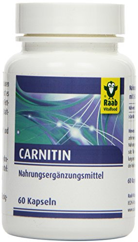 Raab Vitalfood Carnitin 60 Kapseln, 1er Pack (1 x 28 g)