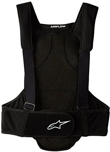 Alpinestars Herren Evolution Rückenprotektor, Herren, schwarz, weiß, rot, X-Large