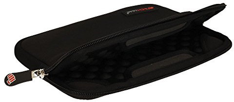 TECHGEAR Funda Protectora de Neopreno Delgada Cremallera con al Interior de Burbujas Anti-Golpes Carcasa para Samsung Galaxy Tab A 7 , Tab 3 7.0, Tab 4 7.0, Acer Iconia 7 y más