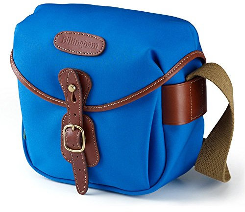 Billingham Hadley Digital Camera Bag (Imperial Blue Canvas / Tan Leather)