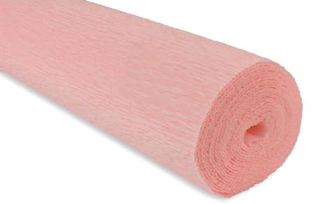 FloristryWarehouse Krepppapierrolle 180g (50 x 250 cm) Salmon Pink Blush (Farbton 548)