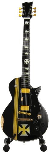 James Hetfield Esp Matese Cross Miniature Guitar Black Mahogany Wood