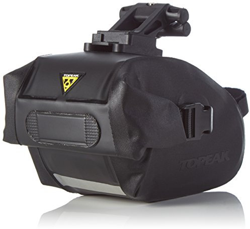 Topeak Satteltasche Wedge DryBag, Black, Medium (8.5 x 11.5 x 11 cm, 1 L)