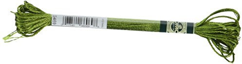 DMC 1008F-S469 Shiny Radiant Satin Floss, Avocado Green, 8.7-Yard