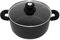 Schumann Professionnel SMA2202800 Black Rock Marmite Revêtement/Fonte d'Aluminium Noir 28 x 28 x 12,5 cm