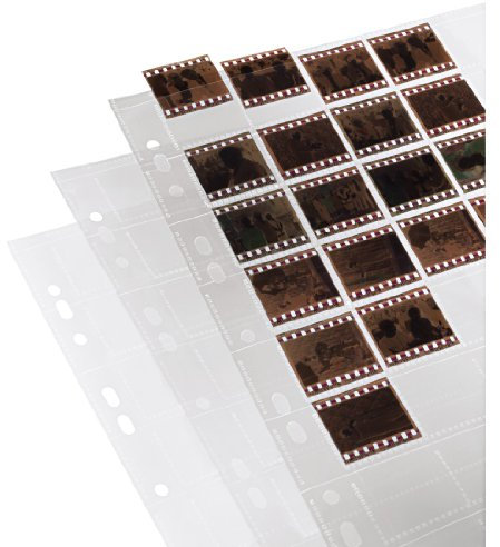 Hama Negativarchivierungshüllen (Polypropylen) für 40 Einzelnegative im Format 24x36mm
