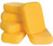 QEP 70005Q-6D 19,1 x 14,9 x 4,75 cm Fugen-, Reinigungs- und Waschschwamm, XL, 6er-Pack, gelb, 6 Stück